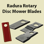 Radura Rotary Disc Mower Blades